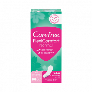 Carefree FlexiComfort Normal Frischeduft, Slipeinlagen, 44 Stück